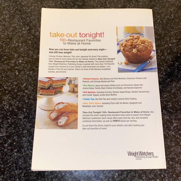 Weight Watchers Take-Out Tonight Cookbook - Picture 3 of 3